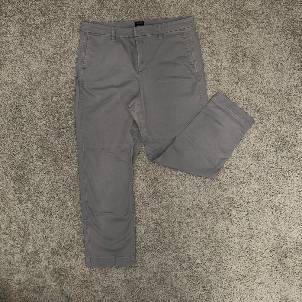 J. Crew High-Rise Girlfriend Chino